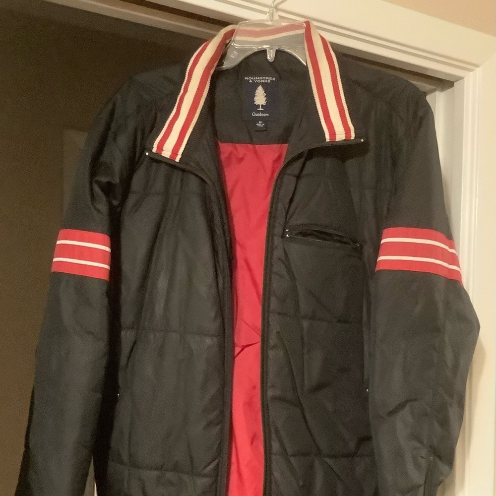 Roundtree York black men’s warm jacket.
